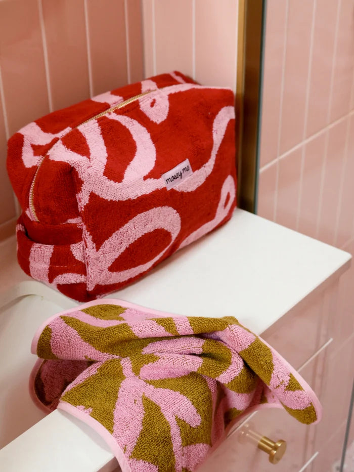 MOSEY ME | Ribbon Terry Toiletry Bag