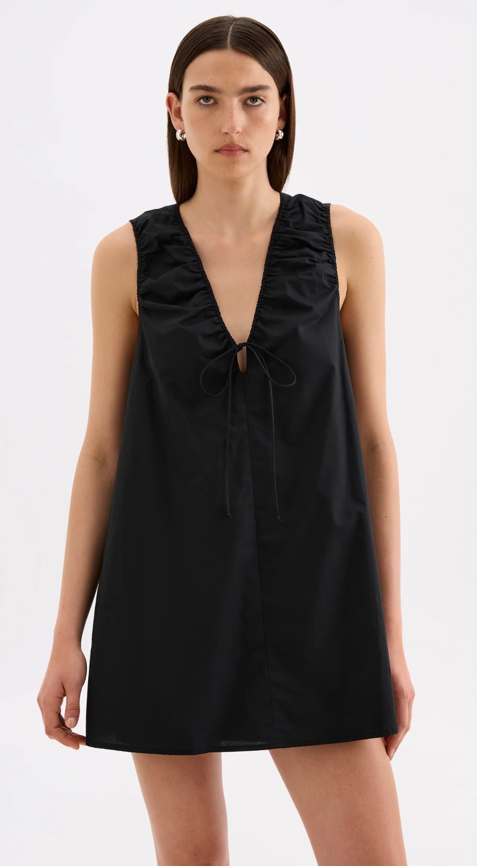 NUDE LUCY | CERIE POPLIN MINI DRESS
