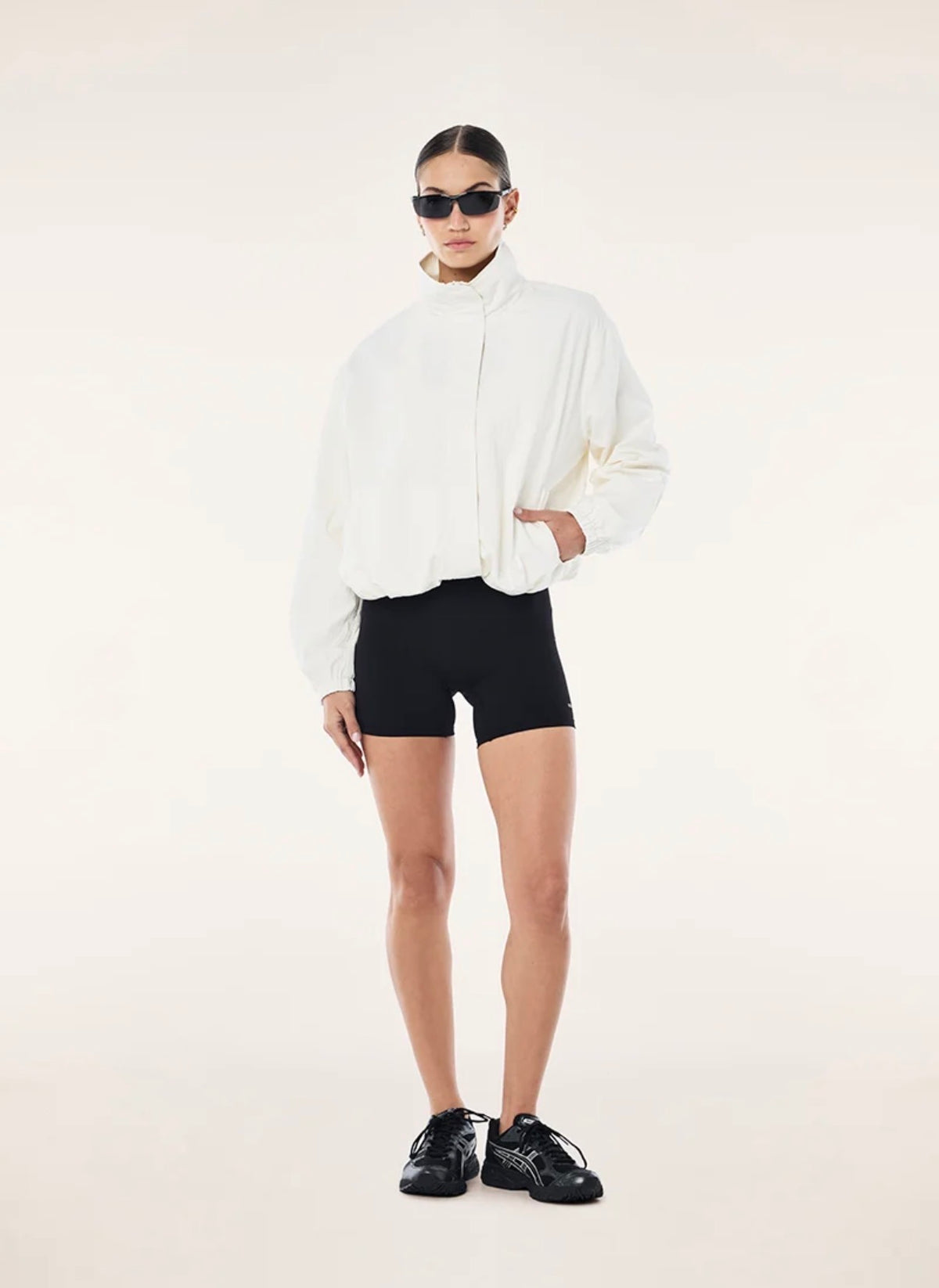 PE NATION | Universal Jacket In Whisper White