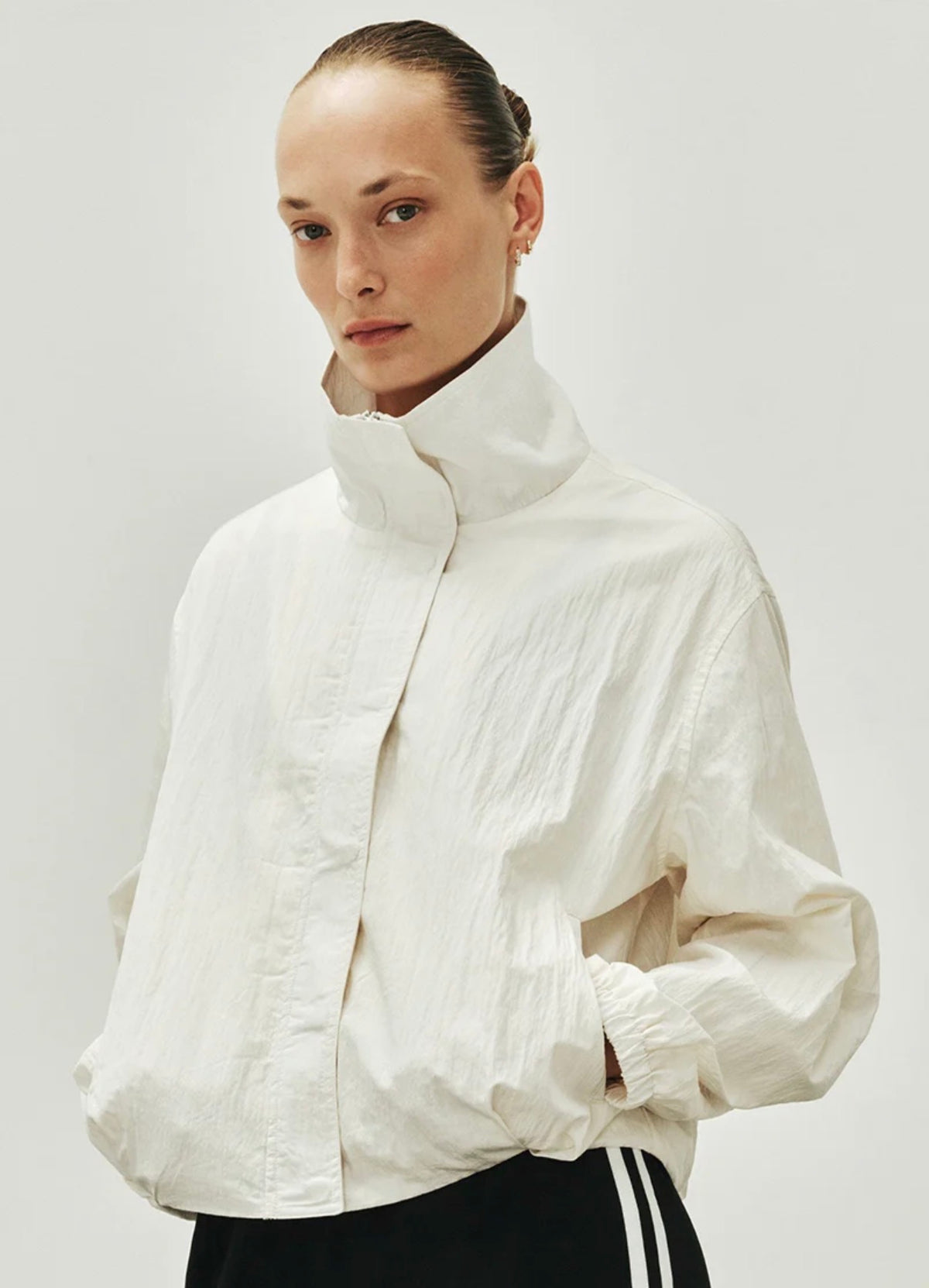 PE NATION | Universal Jacket In Whisper White