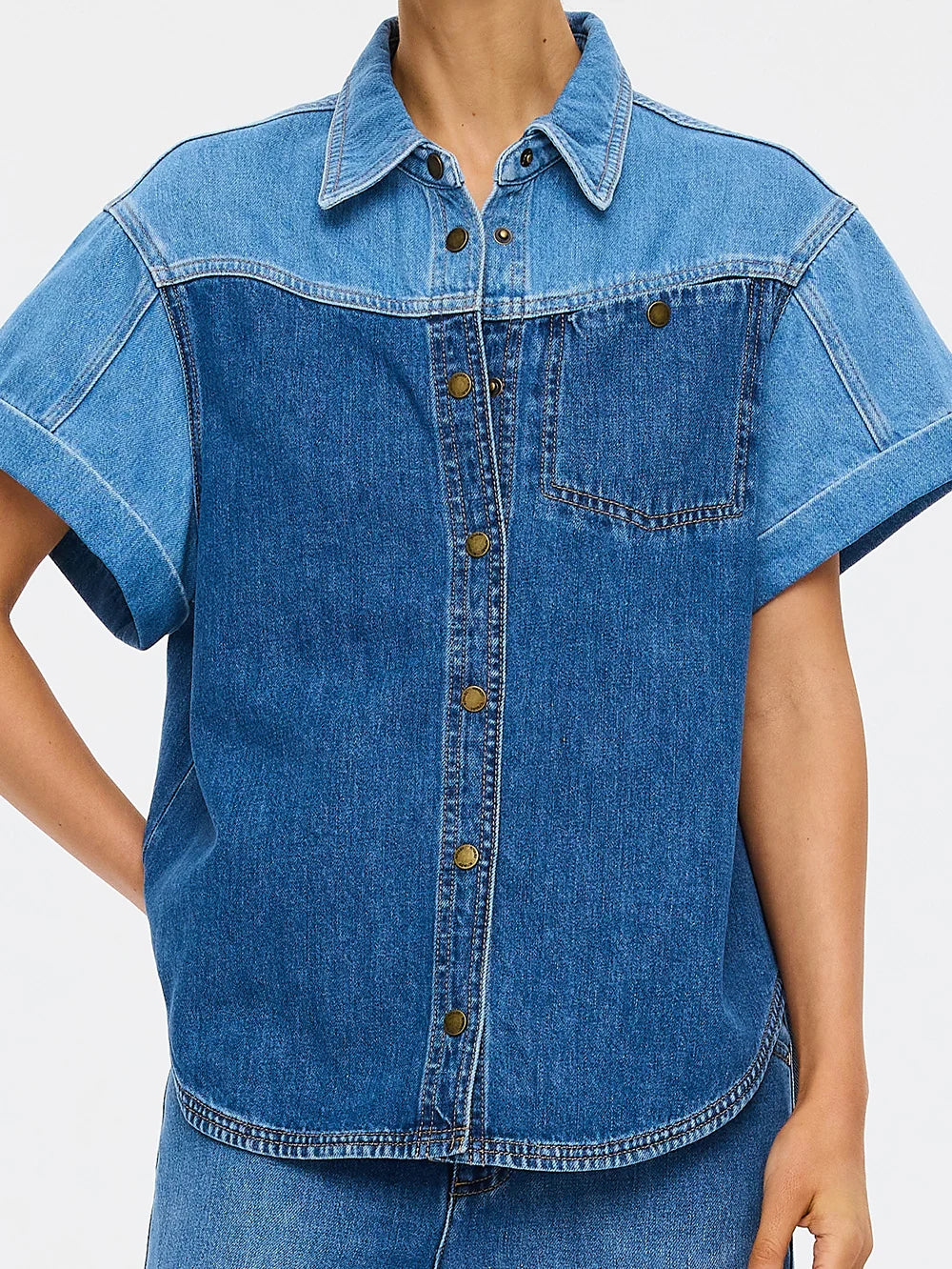 KIVARI | Coralie Denim shirt