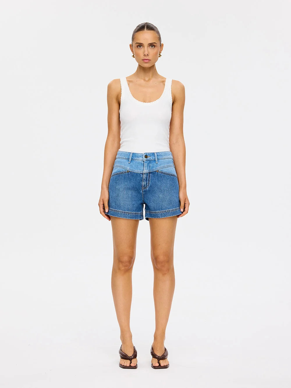 KIVARI | Coralie Denim Short