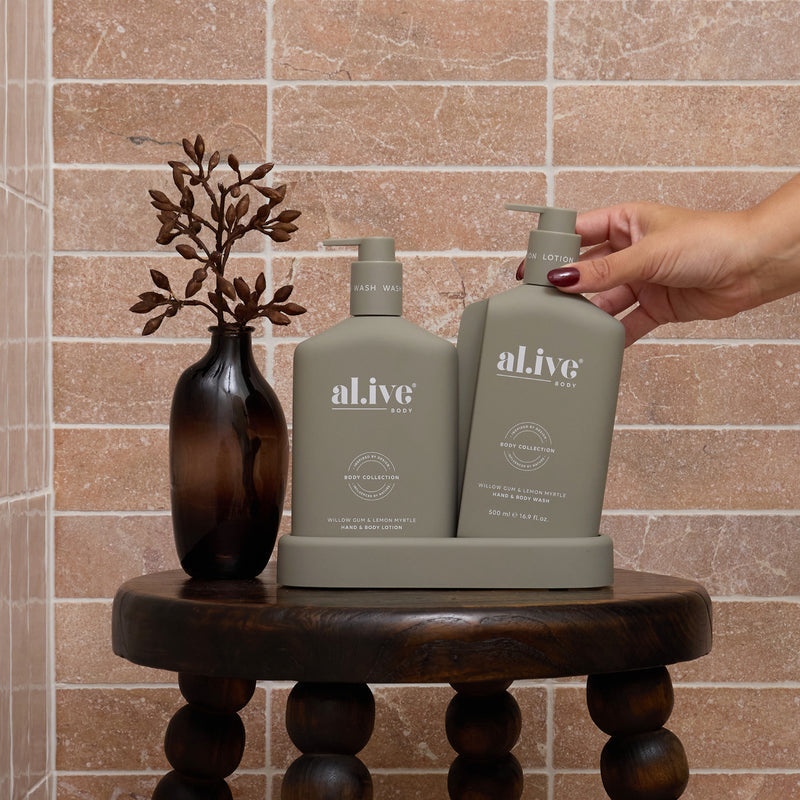 AL.IVE | Bathroom Duo Lemon Myrtle and Willow Gum
