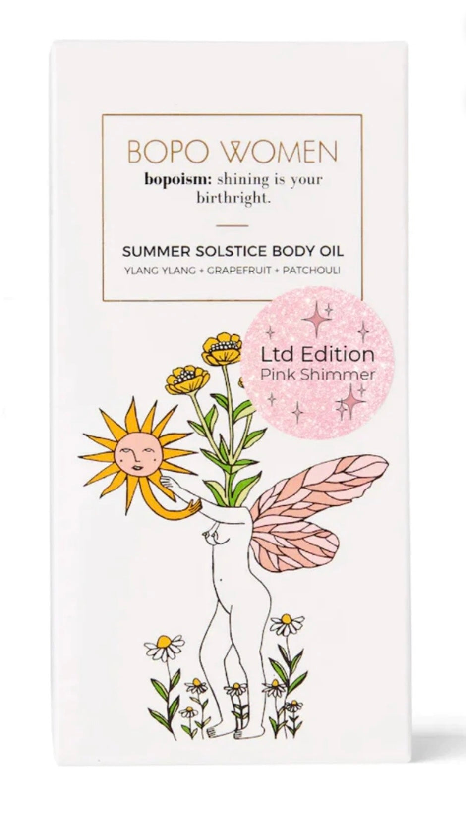 BOPO WOMEN | Summer Solstice Body Oil (Pink) | Limited Edition