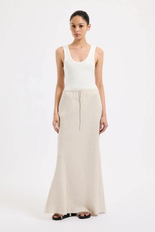 Nude Lucy | Amani Linen Skirt